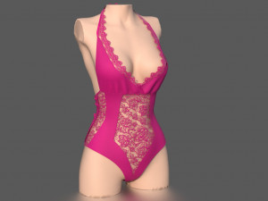 lace body 3D Модель