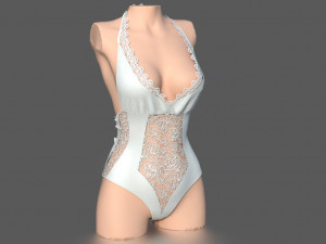 lace body 3D Модель