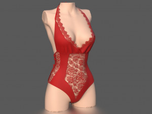 lace body 3D Модель