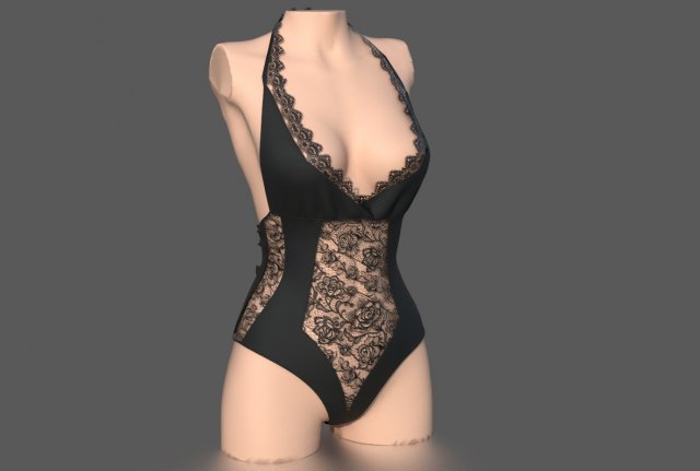 Brassiere bra | 3D model