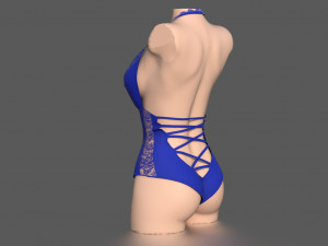 lace body 3D Модель