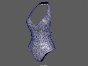 lace body 3D Модель