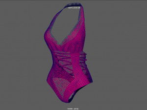lace body 3D Модель