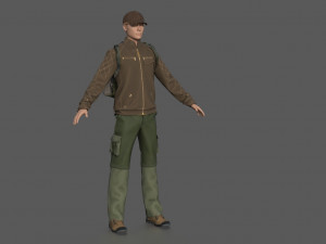 casual clothing pack Modello 3D