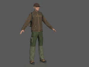casual clothing pack 3D Model
