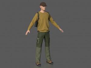 casual clothing pack Modello 3D