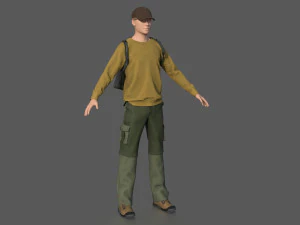 casual clothing pack 3D Model