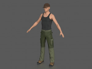 casual clothing pack Modello 3D