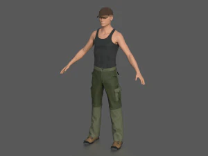 casual clothing pack 3D Model