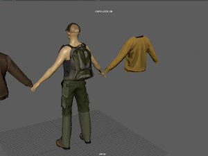 casual clothing pack 3D Model