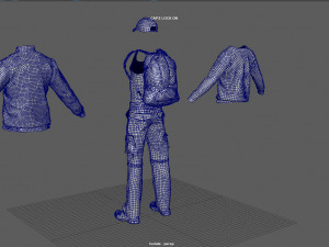 casual clothing pack Modello 3D