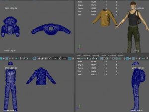 casual clothing pack 3D Model