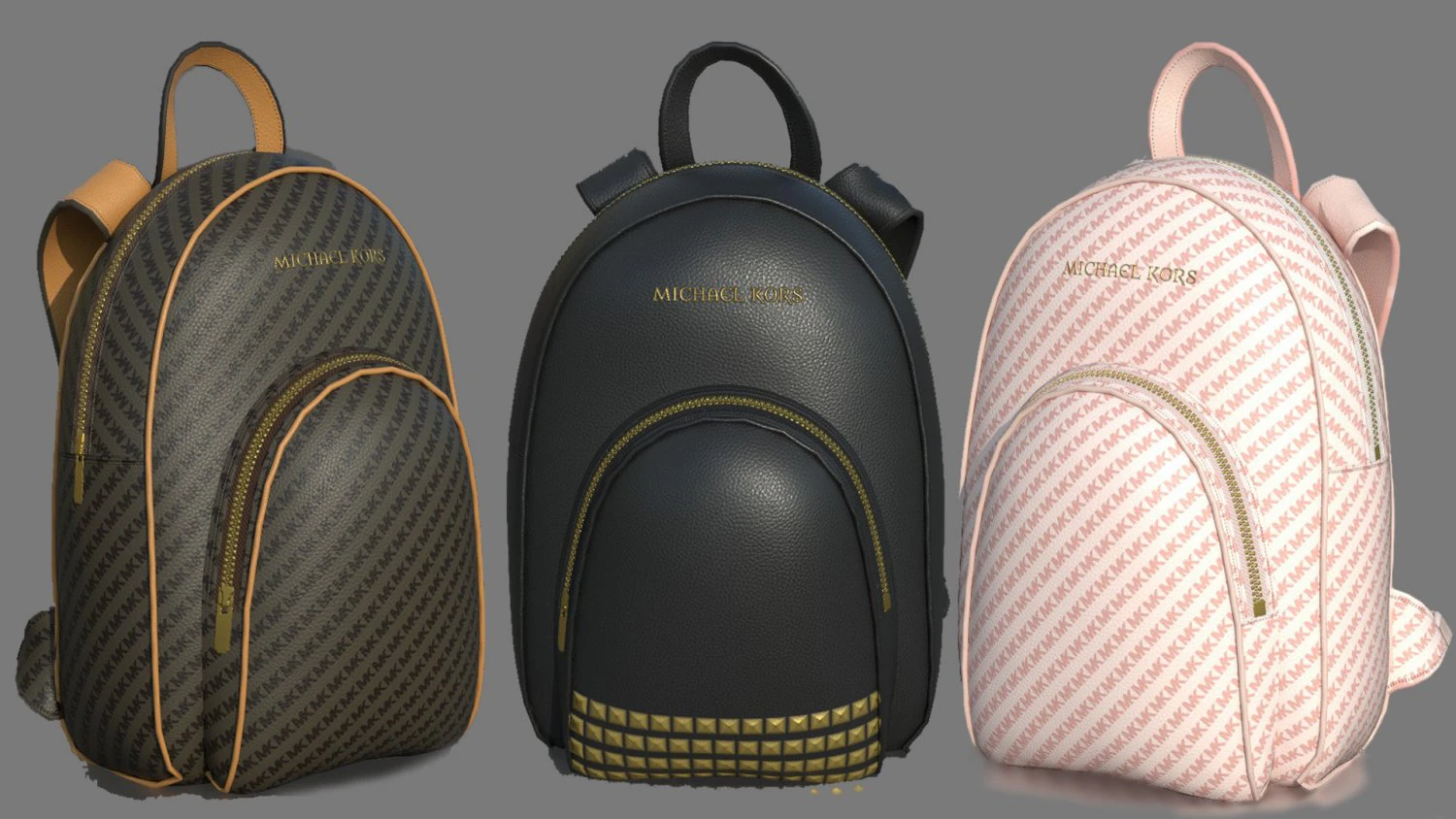 backpack woman 3D Model .c4d .max .obj .3ds .fbx .stl .blend 