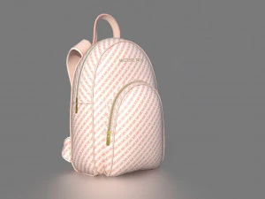 backpack woman 3D Model