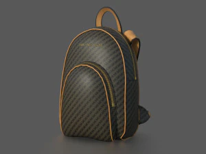 backpack woman 3D Model