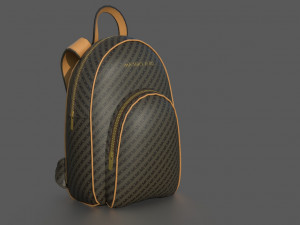 backpack woman 3Dモデル