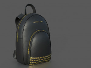 backpack woman 3Dモデル