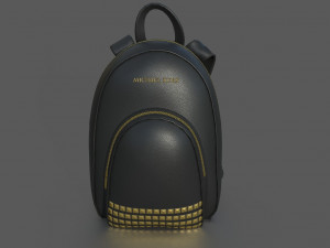 backpack woman 3Dモデル