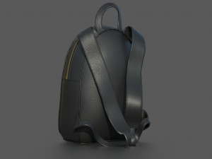 backpack woman 3Dモデル