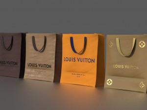 shopping bag Model 3D