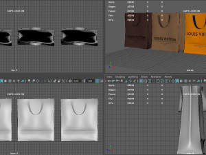 shopping bag Model 3D