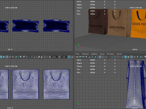 shopping bag Model 3D