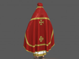 church priest clothing 3Dモデル