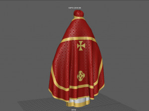 church priest clothing 3Dモデル