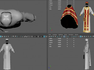 church priest clothing 3Dモデル