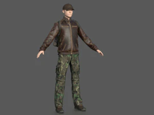 casual clothing pack 3D Model