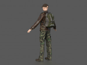 casual clothing pack 3D Model