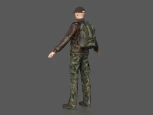 casual clothing pack 3D Model