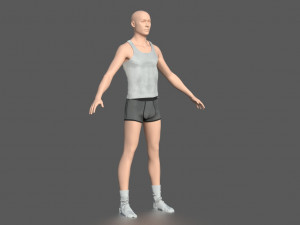 casual clothing pack 3D Model