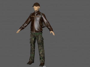 casual clothing pack 3D Model