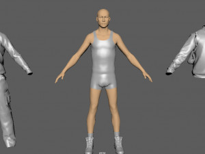 casual clothing pack 3D Model