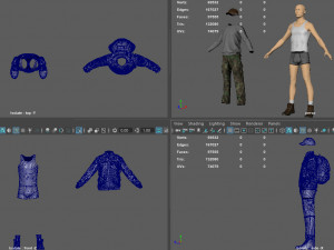 casual clothing pack 3D Model