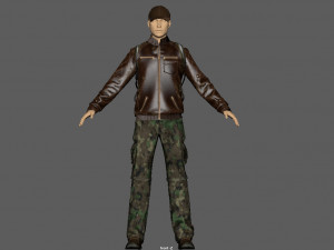 casual clothing pack 3D Model