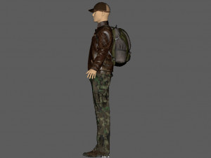 casual clothing pack 3D Model