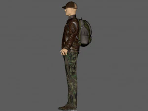 casual clothing pack 3D Model