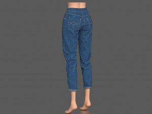 jeans pack 3D मॉडल