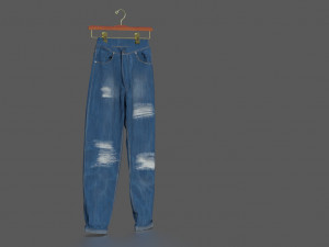 jeans pack 3D मॉडल