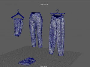 pacote de jeans Modelo 3D