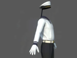 suit sailor 3D Model