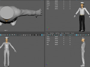 suit sailor 3D Model