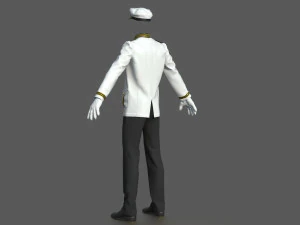 officer marine 3D Model
