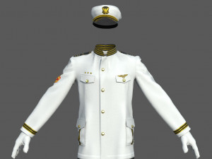 officer marine 3Dモデル
