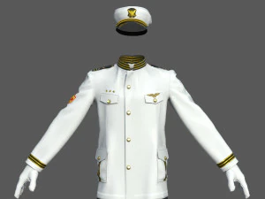 officer marine 3D Model