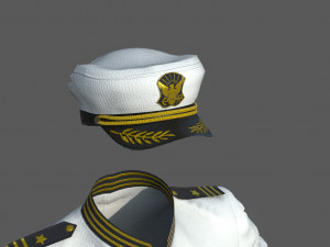 officer marine 3Dモデル