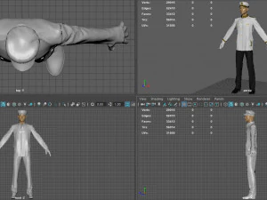 officer marine 3D Model