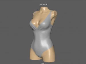 lace body 2 3D Model